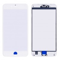  LCD screen glass Apple iPhone 6S Plus with frame un OCA white V2 ORG 